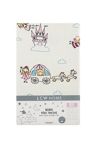 Lcw Home Kız Bebek Pike Takımı