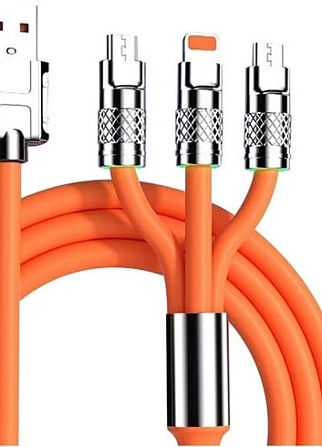 3 in 1 sarj kablosu - Görsel 2