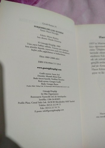 Perşembeleri Çok Severim - Hacer Kılcıoğlu - Görsel 5