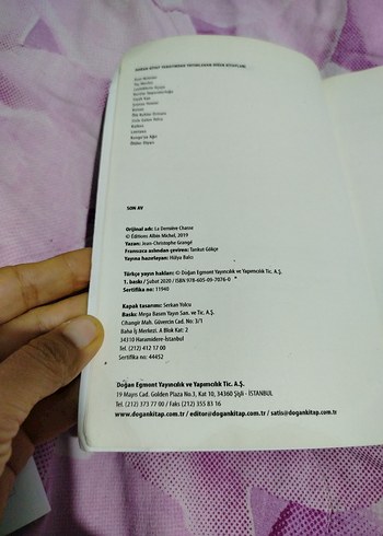 Jean-Christophe Grangé - Son Av Roman - Görsel 4