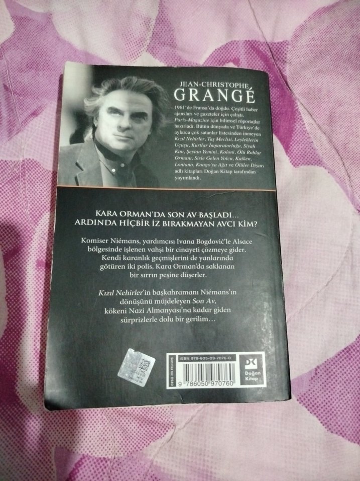 Jean-Christophe Grangé - Son Av Roman - Görsel 2