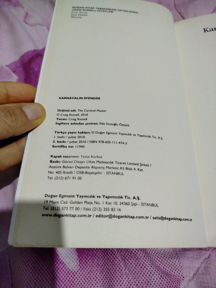 Craig Russell - Karnavalin Efendisi - Görsel 4