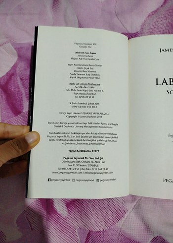 Labirent İsyan - James Dashner - Görsel 4