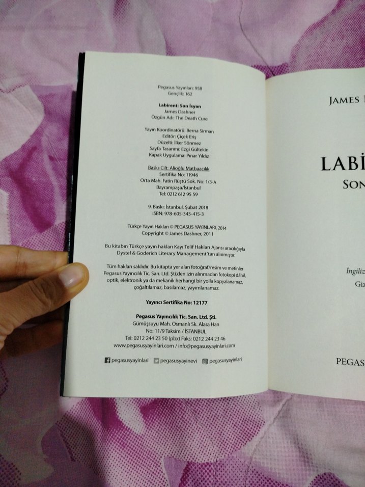 Labirent İsyan - James Dashner - Görsel 4