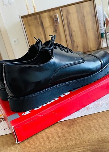 44 Beden siyah Renk Damat ayakkabısı