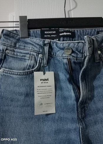 Mavi RockStar Mini Denim kot pantolon - Görsel 8
