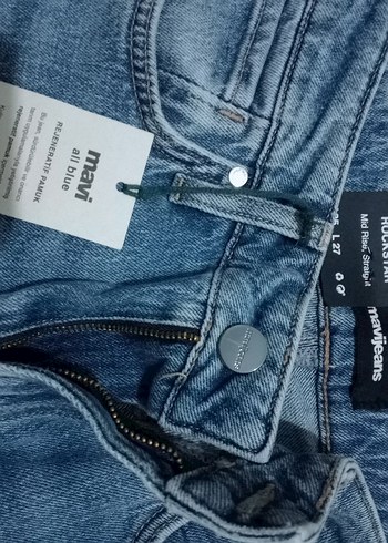 Mavi RockStar Mini Denim kot pantolon - Görsel 3