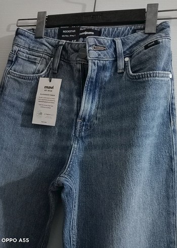 Mavi RockStar Mini Denim kot pantolon - Görsel 9