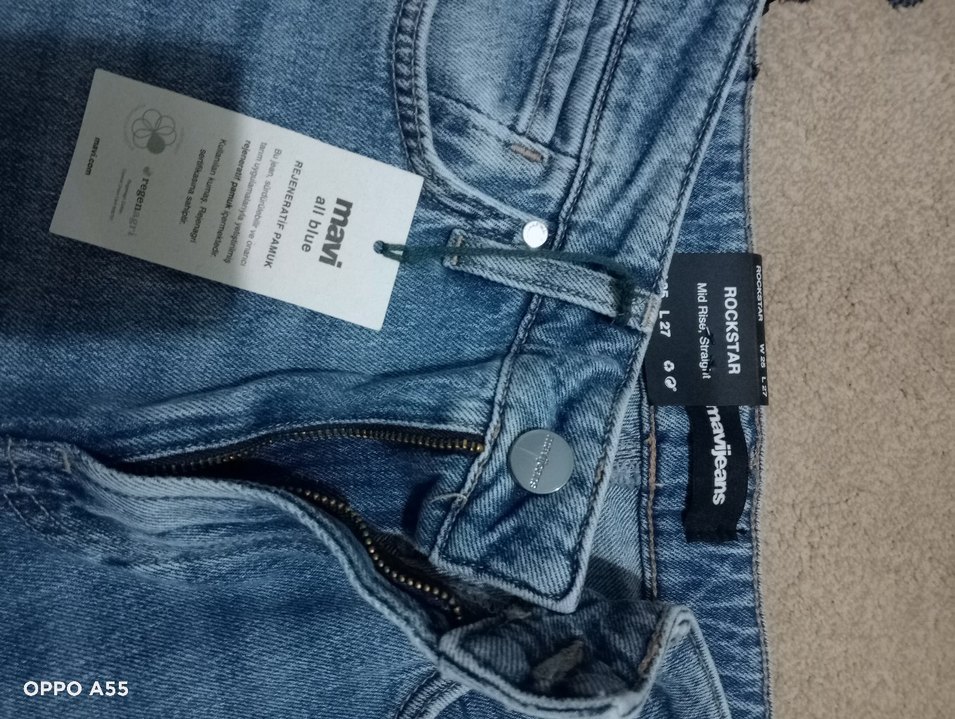Mavi RockStar Mini Denim kot pantolon - Görsel 3