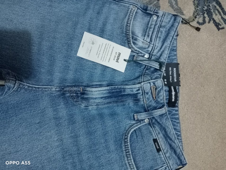 Mavi RockStar Mini Denim kot pantolon - Görsel 5
