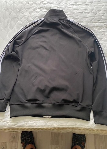 Adidas Siyah Fermuarlı Eşofman  Üstü - Görsel 2