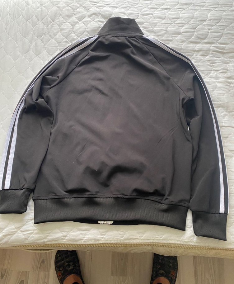 Adidas Siyah Fermuarlı Eşofman  Üstü - Görsel 2