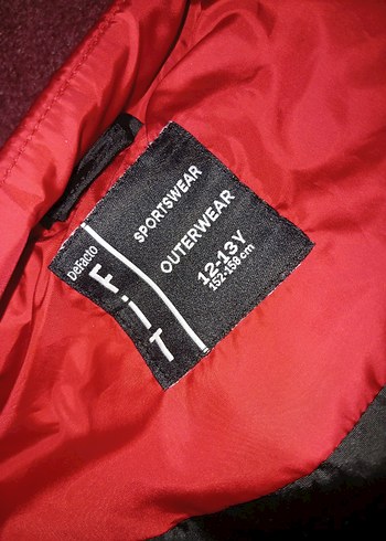 Erkek Çocuk Kırmızı Fermuarlı Yelek - Görsel 6