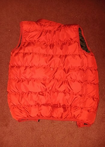 Erkek Çocuk Kırmızı Fermuarlı Yelek - Görsel 3