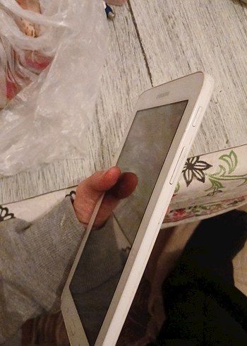 Beyaz Samsung Tablet - Görsel 6
