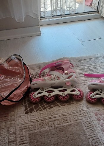 Ayarlanabilir Paten, Pembe, Elastik - Görsel 4