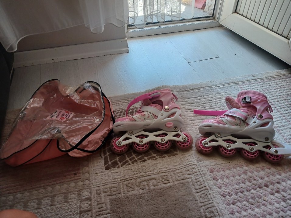 Ayarlanabilir Paten, Pembe, Elastik - Görsel 4