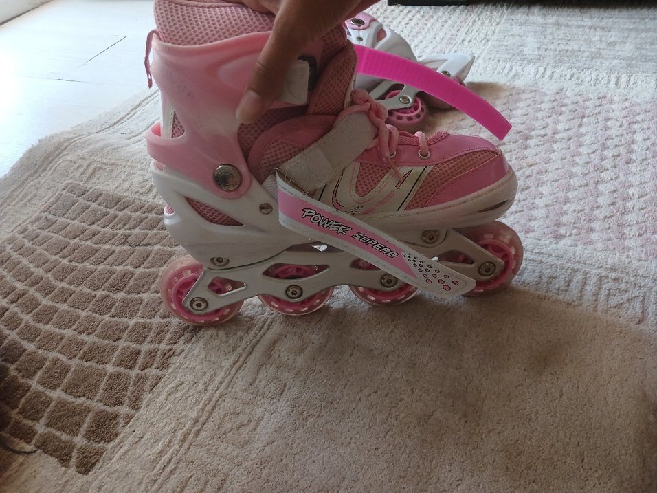 Ayarlanabilir Paten, Pembe, Elastik - Görsel 5