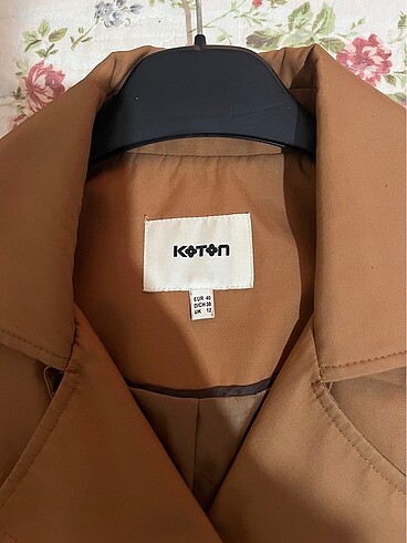 40 Beden camel Renk Trençkot
