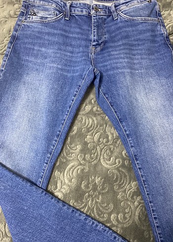 Erkek Mavi Regular Fit Denim Jean - Görsel 2