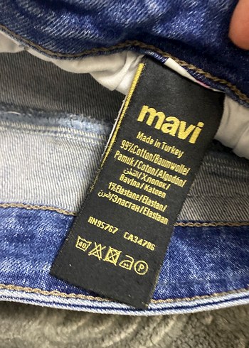 Erkek Mavi Regular Fit Denim Jean - Görsel 5
