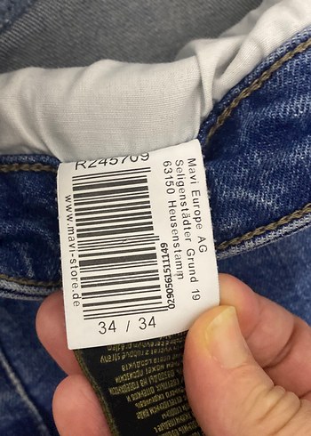 Erkek Mavi Regular Fit Denim Jean - Görsel 4