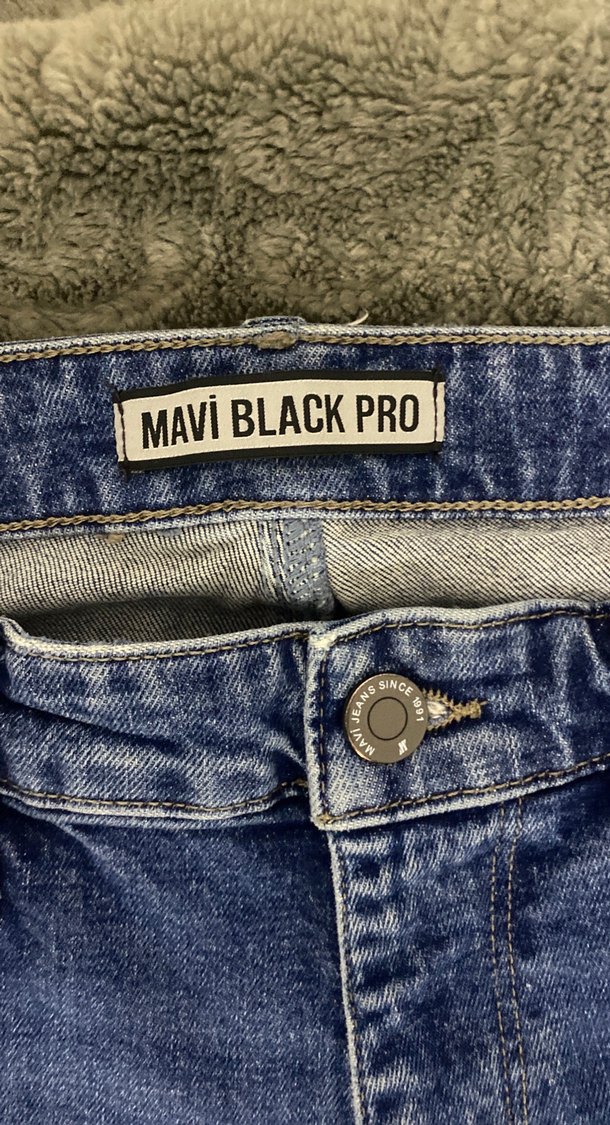 Erkek Mavi Regular Fit Denim Jean - Görsel 3