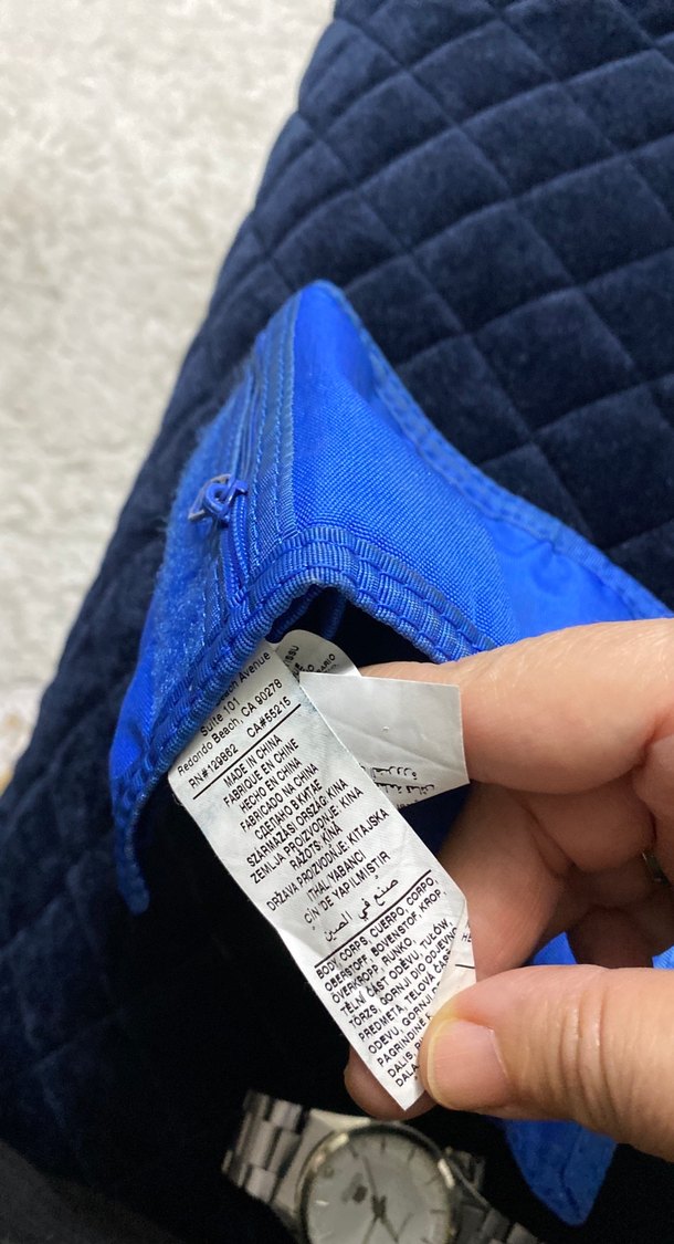 Nike Fermuarlı Mavi Kadın Cüzdan - Görsel 4