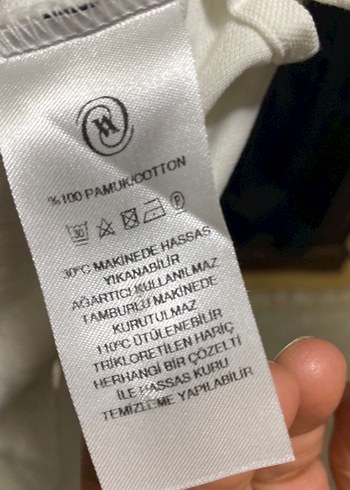 Erkek Beyaz Kısa Kollu Polo Tişört - Görsel 4