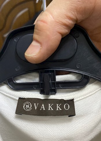 Erkek Beyaz Kısa Kollu Polo Tişört - Görsel 3