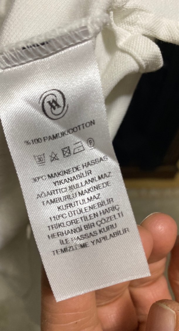 Erkek Beyaz Kısa Kollu Polo Tişört - Görsel 4