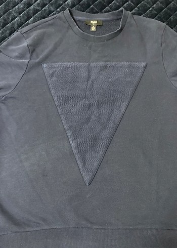 Gri Erkek Crew Neck Sweatshirt - Görsel 2