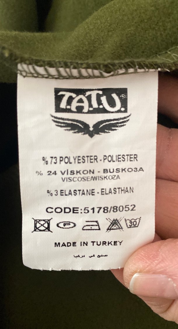 Kadın Haki Süet Uzun Trençkot - Görsel 5