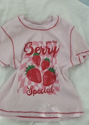 Koton Cutecore Cilek Desenli Crop