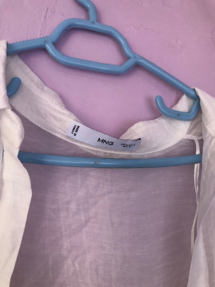 Beyaz Kadın Gömlek - Görsel 2