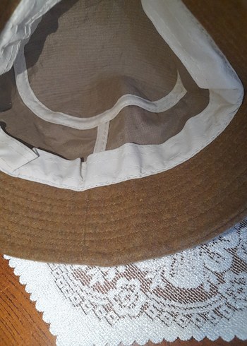 Unisex Kaşe Dokulu Bucket Şapka - Görsel 4