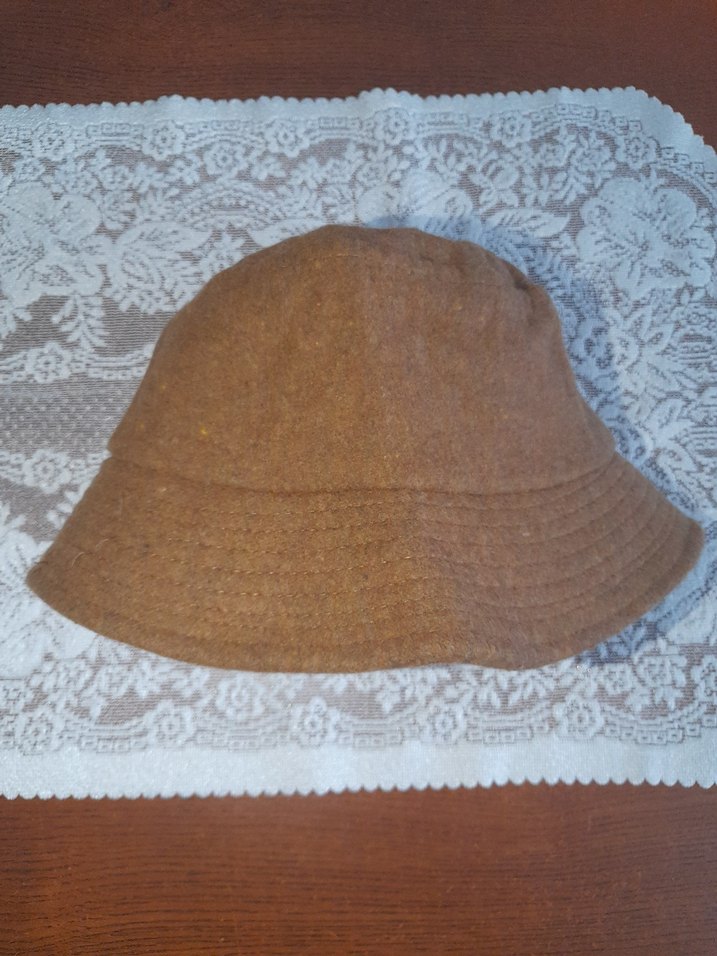 Unisex Kaşe Dokulu Bucket Şapka - Görsel 3