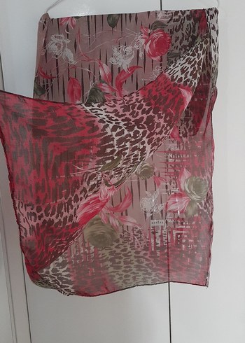 Pembe Bohem Tarzı Kadın Fular - Görsel 4