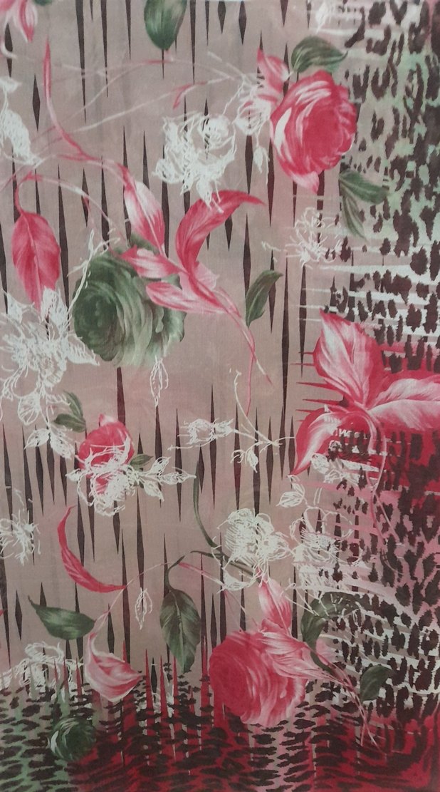 Pembe Bohem Tarzı Kadın Fular - Görsel 3