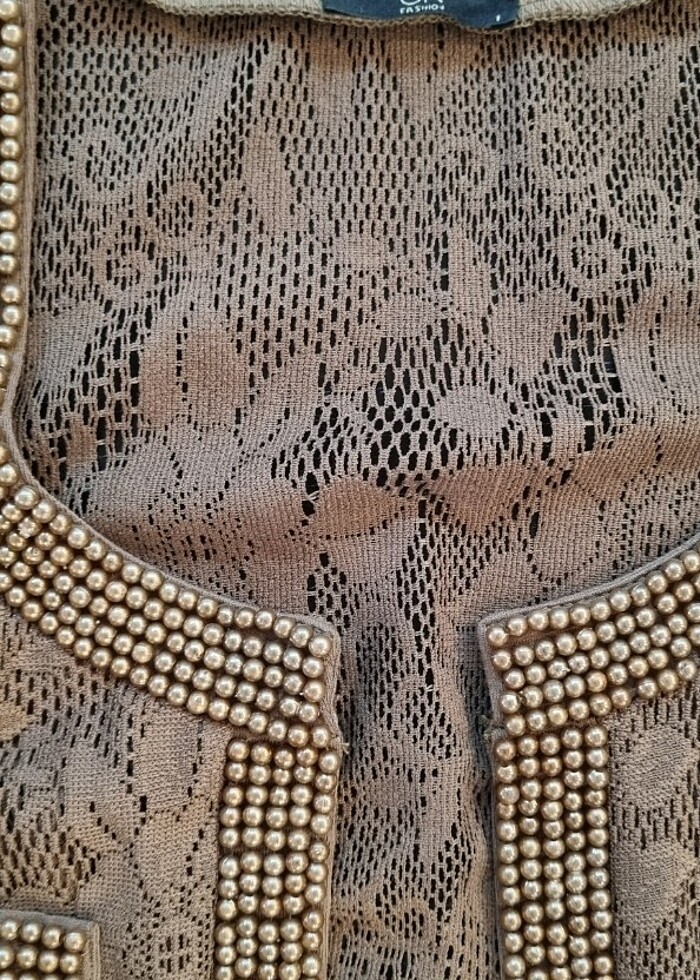 On triko abiye bluz - Görsel 2