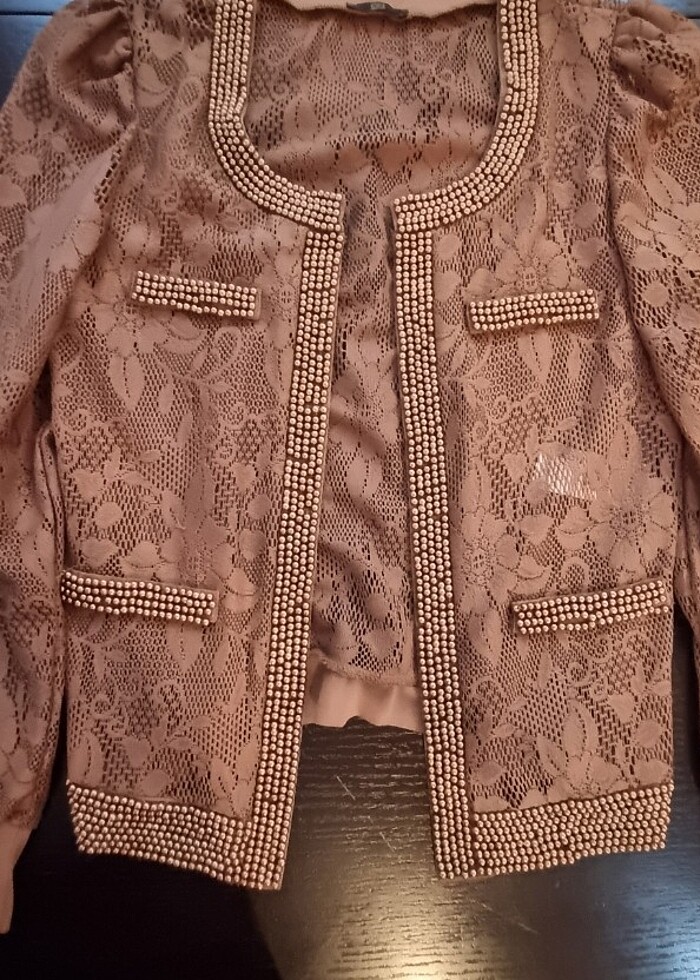 On triko abiye bluz - Görsel 4