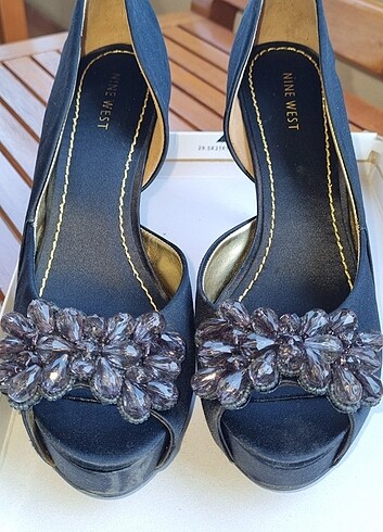 Nine west platform taban abiye ayakkabı 39 numara - Görsel 7