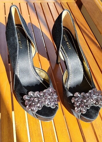 Nine west platform taban abiye ayakkabı 39 numara - Görsel 9