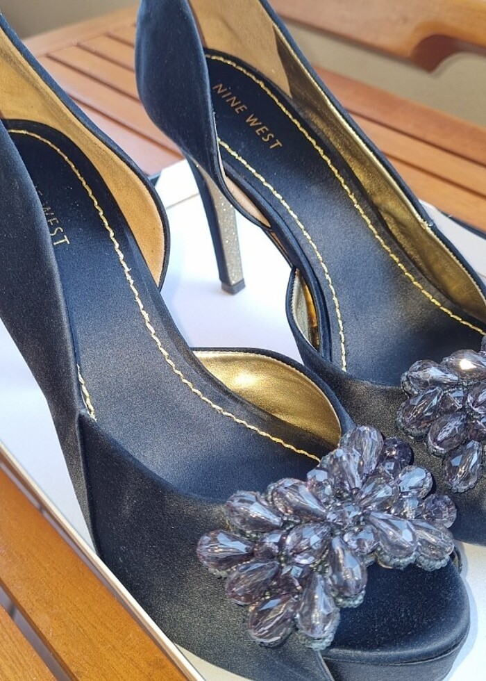 Nine west platform taban abiye ayakkabı 39 numara - Görsel 5