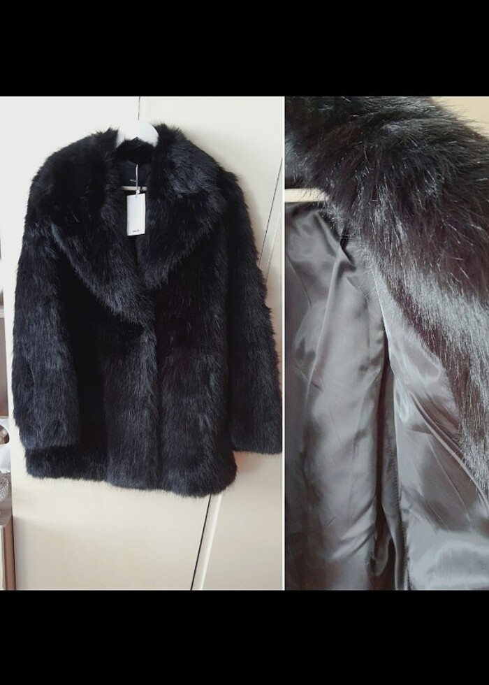 Mango pelus kaban - Görsel 4