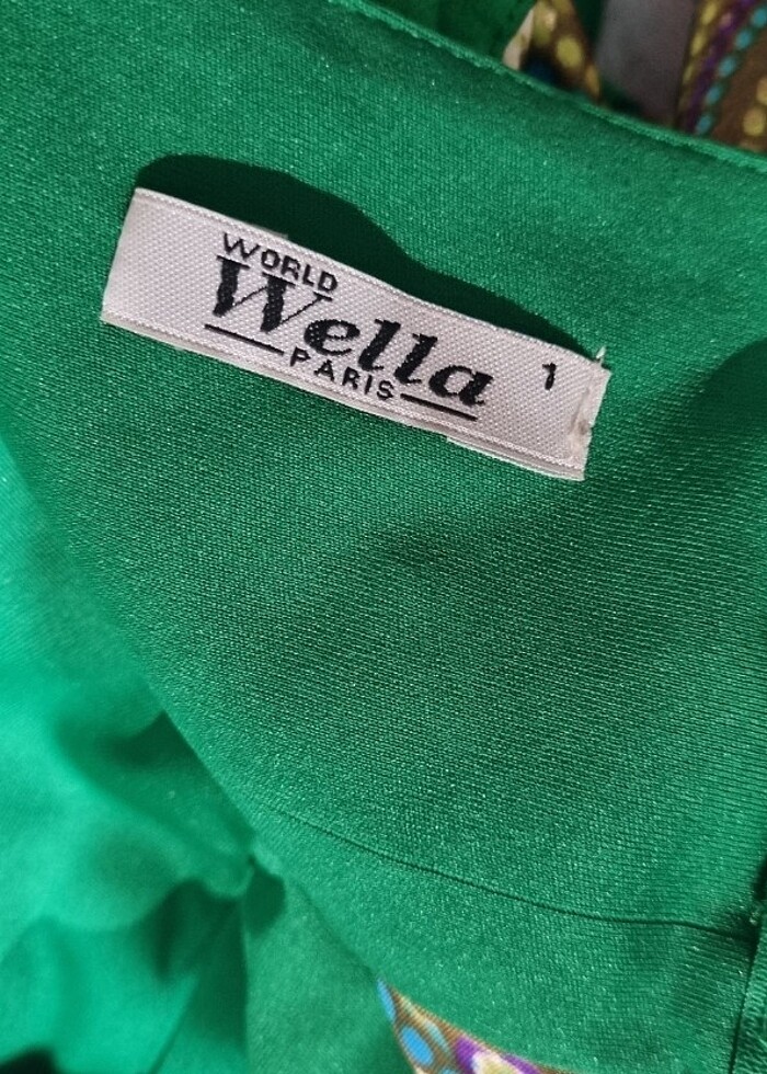 Canlı renkli şık abiye - Görsel 5