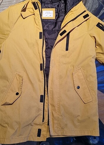 Zara unisex çocuk montu 10 yaş, - Görsel 6