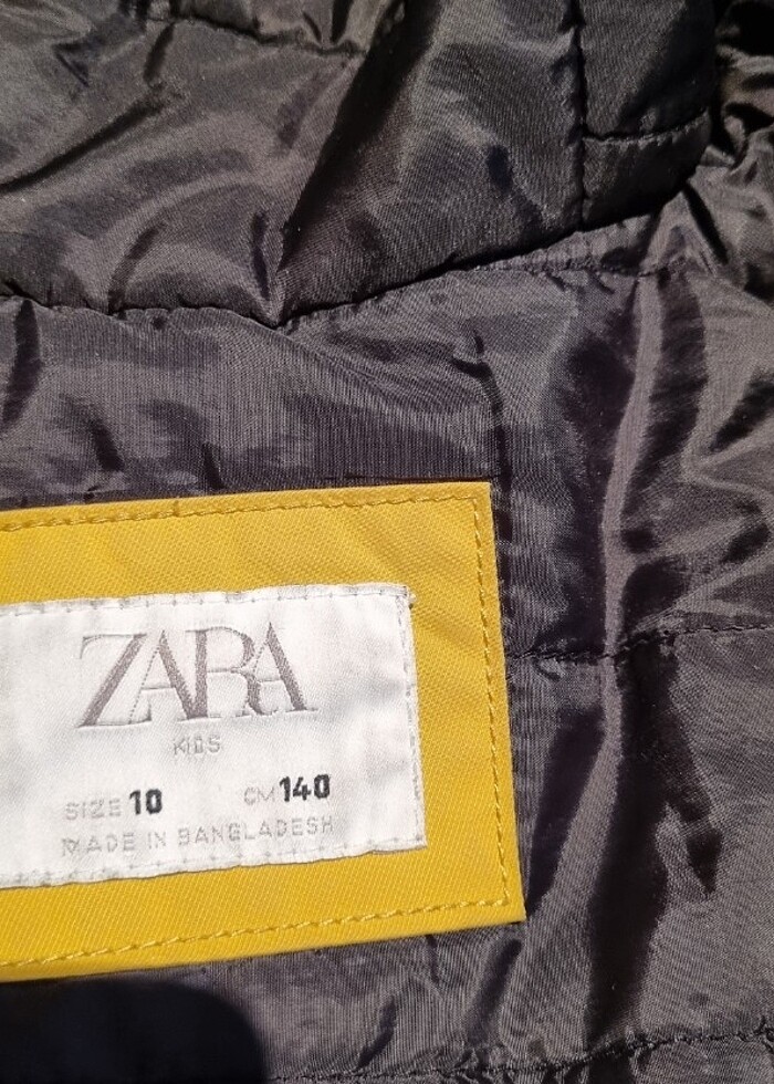 Zara unisex çocuk montu 10 yaş, - Görsel 3