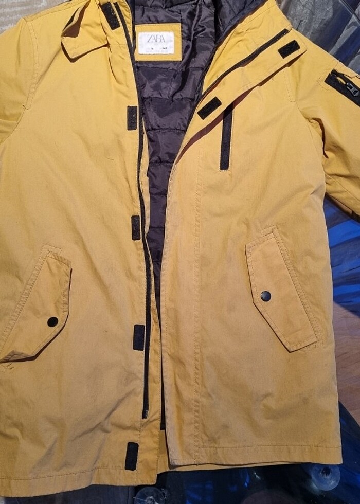 Zara unisex çocuk montu 10 yaş, - Görsel 5