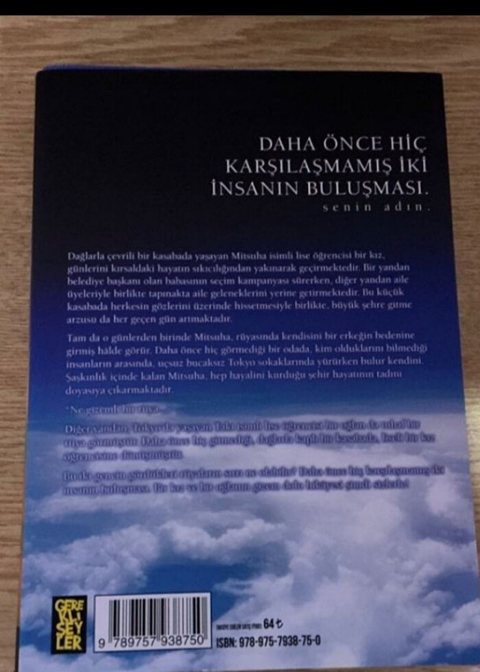 Senin Adın manga - Görsel 2